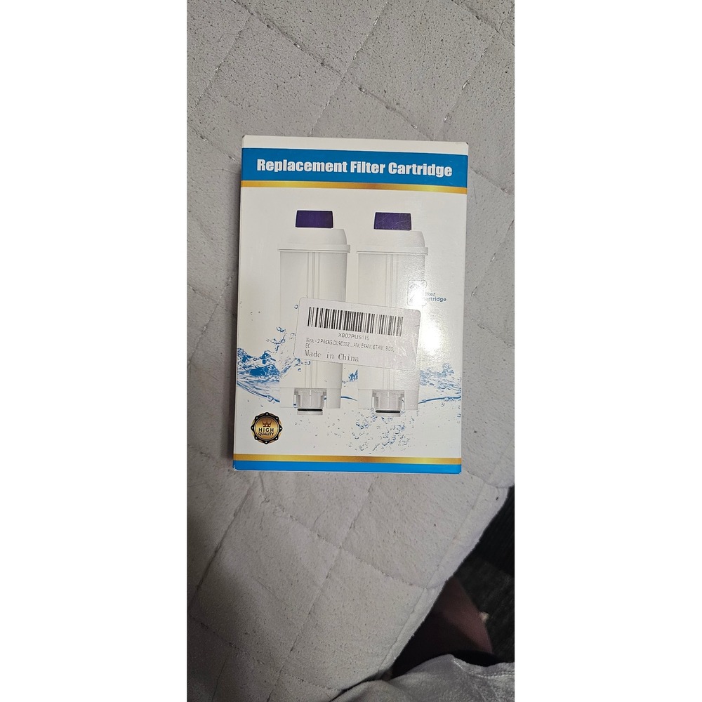 2 Pack Replacement‎ Water Filter Cartridges for DLSC002 AM ESAM ETAM BCO Coffee